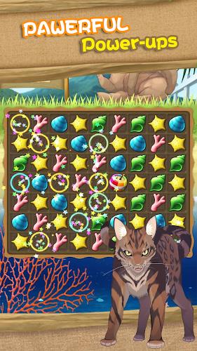 Cat Island Diary~Happy Match 3 Скриншот 4
