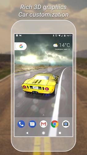 3D Car Live Wallpaper Lite Скриншот 3