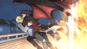 Vampire Slave: A Yaoi Visual Novel Tangkapan skrin 4
