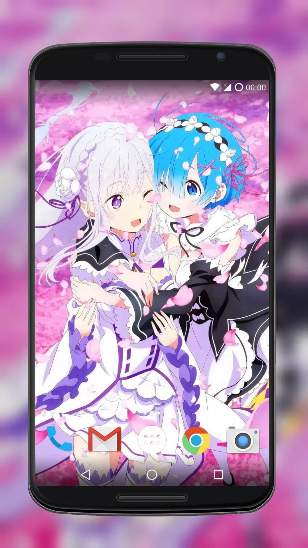 Anime Wallpaper Schermafbeelding 1