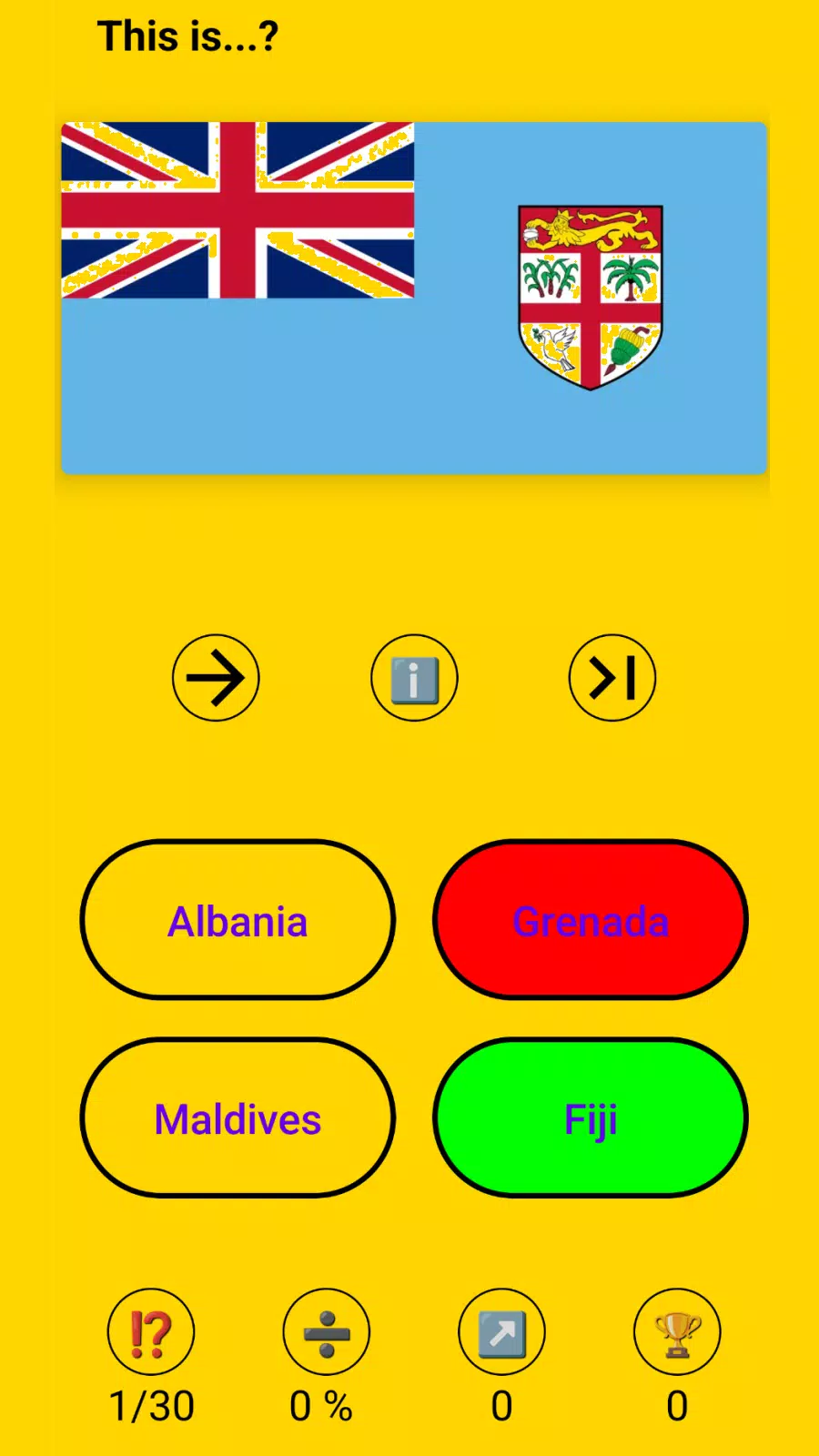 Super Flags! Flag Quiz 스크린샷 2