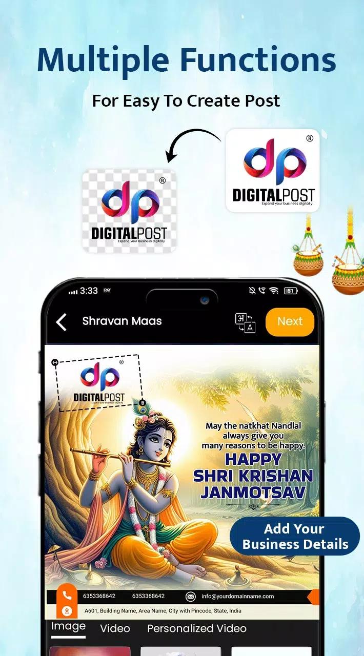 DigitalPost - Poster Maker App Screenshot 2