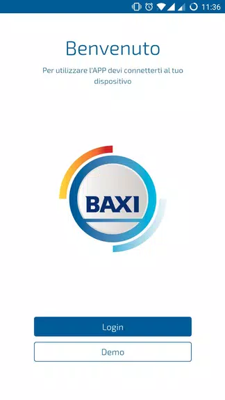 BAXI HybridApp Скриншот 1