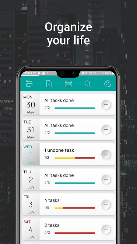 My Tasks Zrzut ekranu 2
