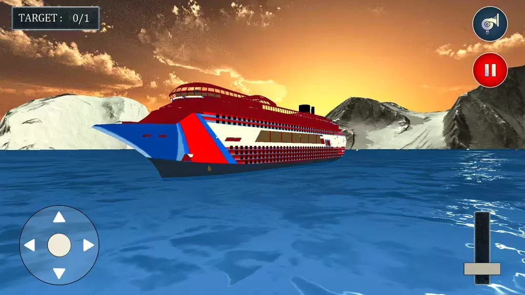 Sea Captain Ship Driving Sim Tangkapan skrin 2