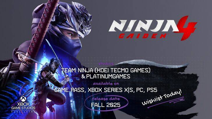 Ninja Gaiden 4是Xbox開發人員Direct 2025的驚喜揭曉