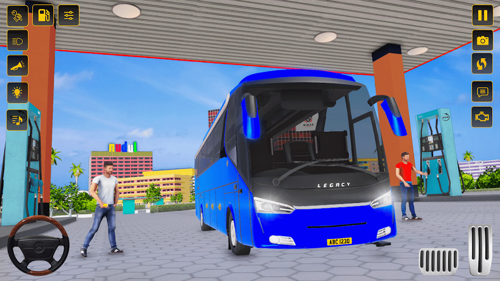 Real Bus Simulator 3d Bus Game Скриншот 2