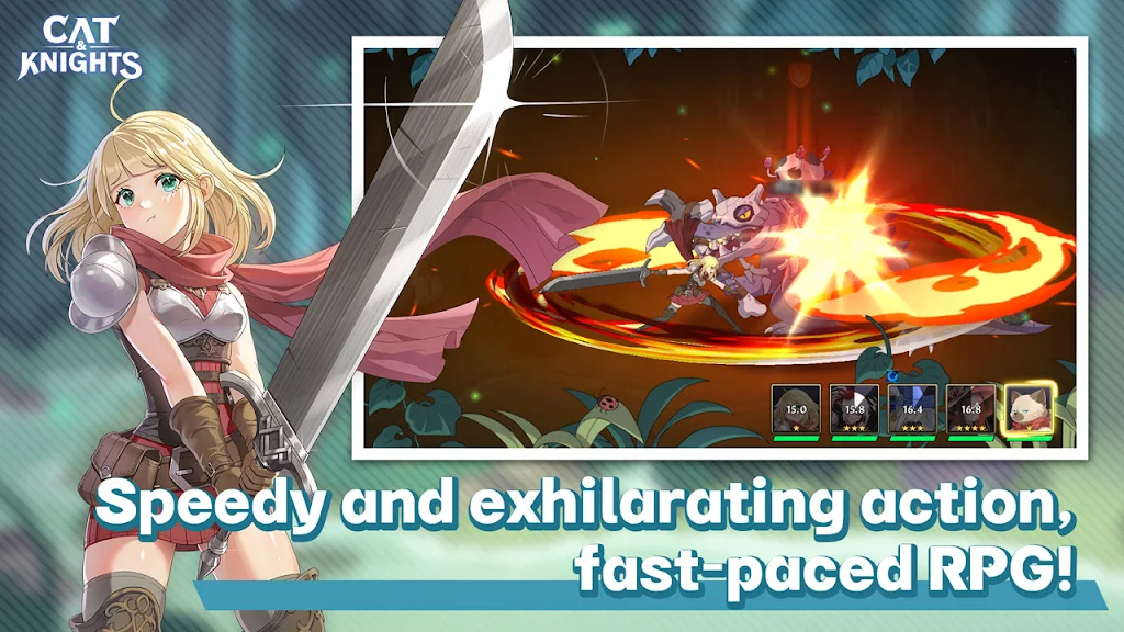 Cat & Knights: Samurai Blade應用截圖第3張