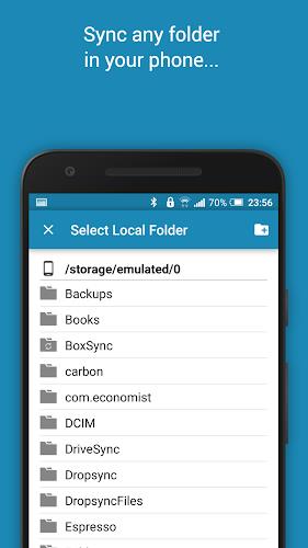 Autosync for Box - BoxSync ဖန်သားပြင်ဓာတ်ပုံ 3