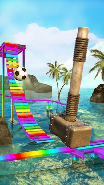Sky Rolling Balls 3D ဖန်သားပြင်ဓာတ်ပုံ 2
