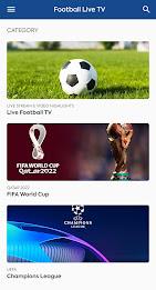Live Football TV Sports Stream Tangkapan skrin 1