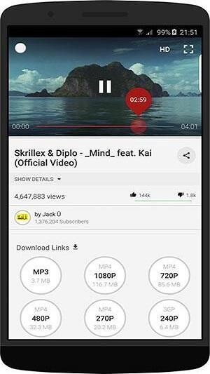 Videoder Mod ภาพหน้าจอ 1
