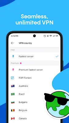 Aloha Browser + Private VPN Tangkapan skrin 2