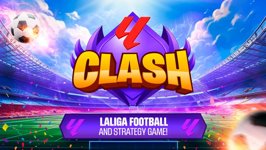 LALIGA CLASH Soccer Battle Скриншот 1