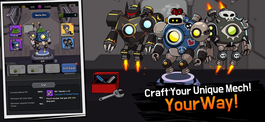 Mechanic Legends : Idle RPG Tangkapan skrin 3