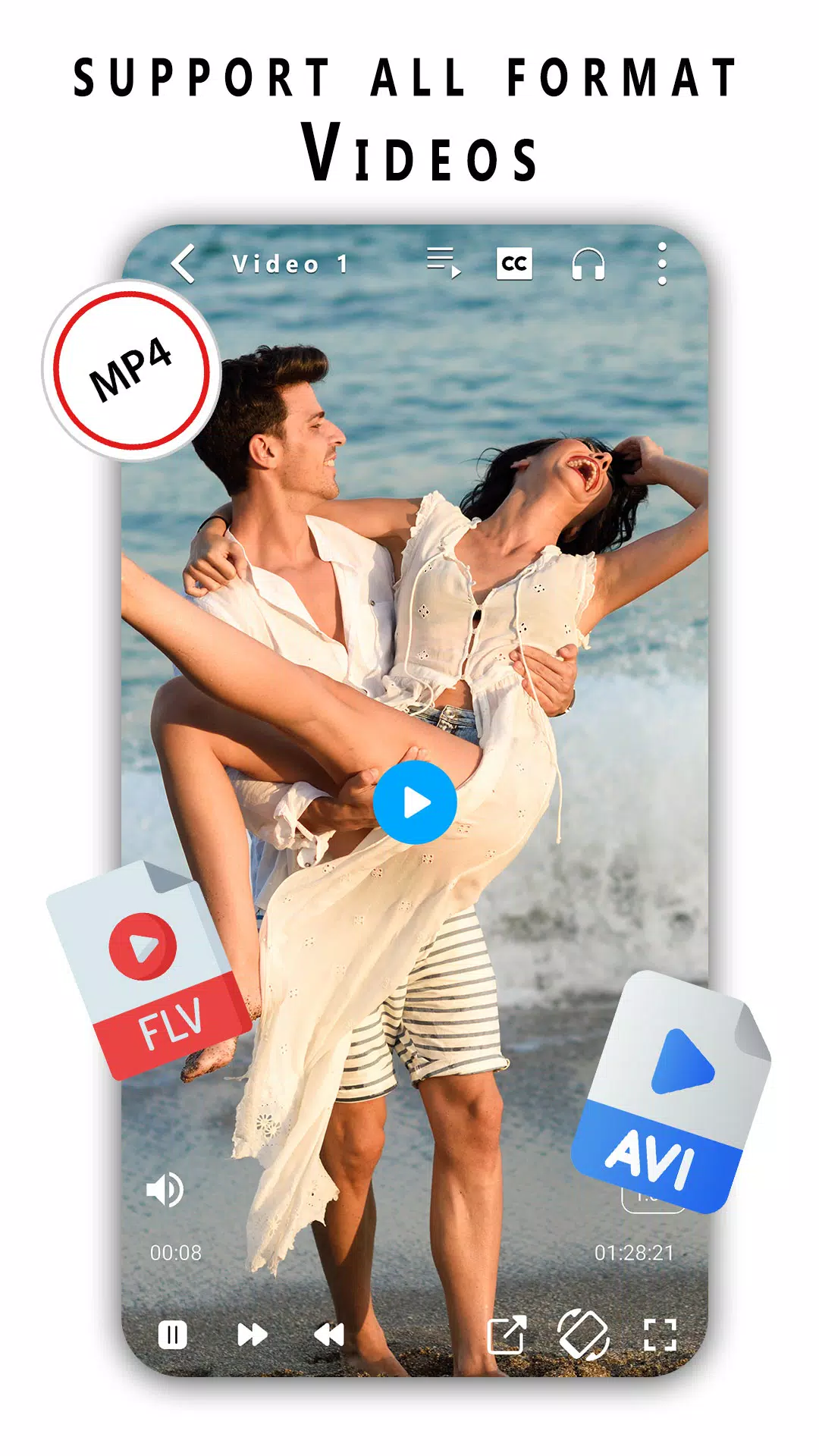 Video Player - My VideoX Captura de pantalla 1