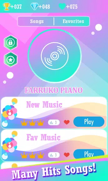 Farruko Piano Tiles Game Скриншот 1