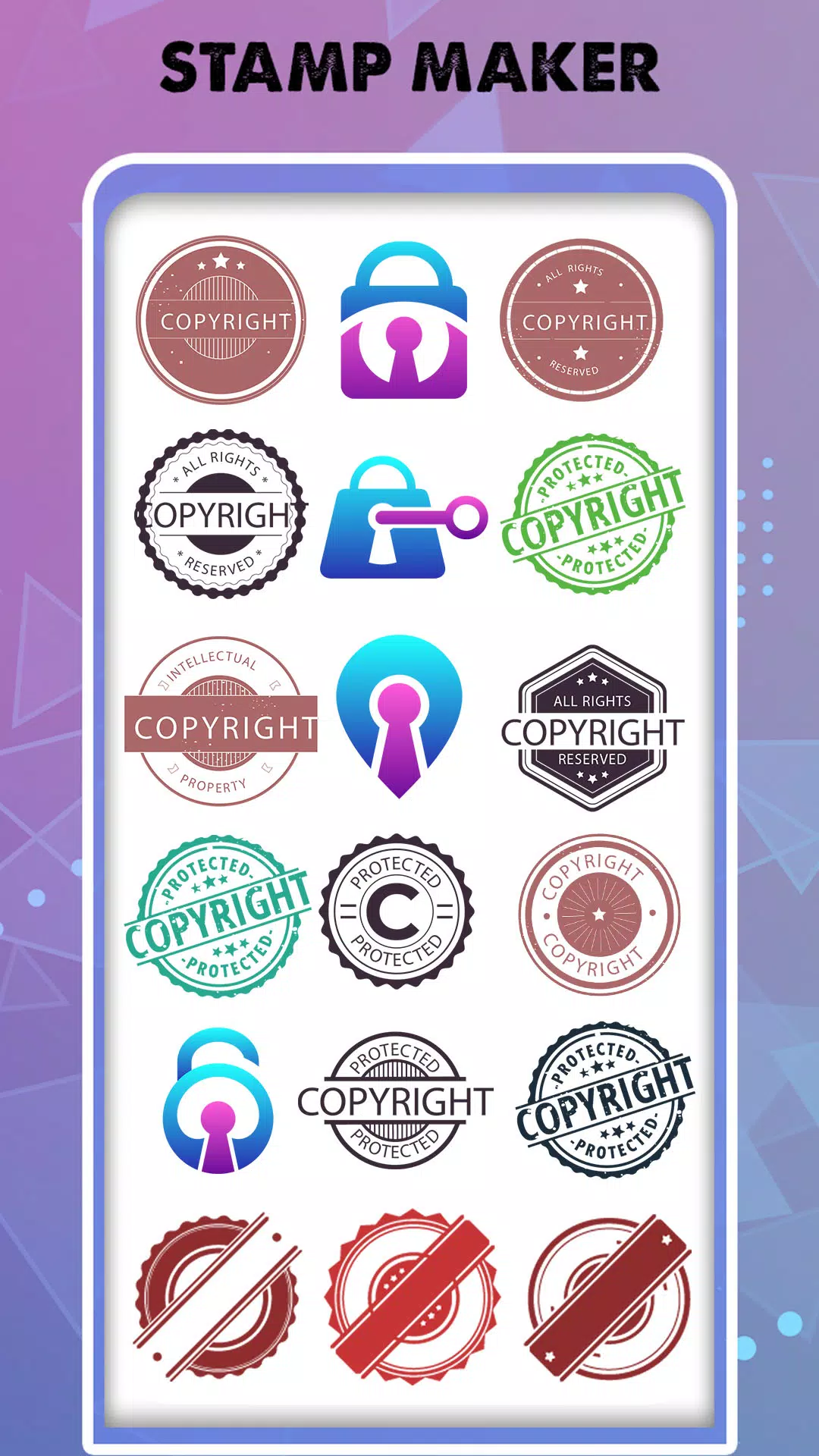 Stamp Maker Скриншот 1