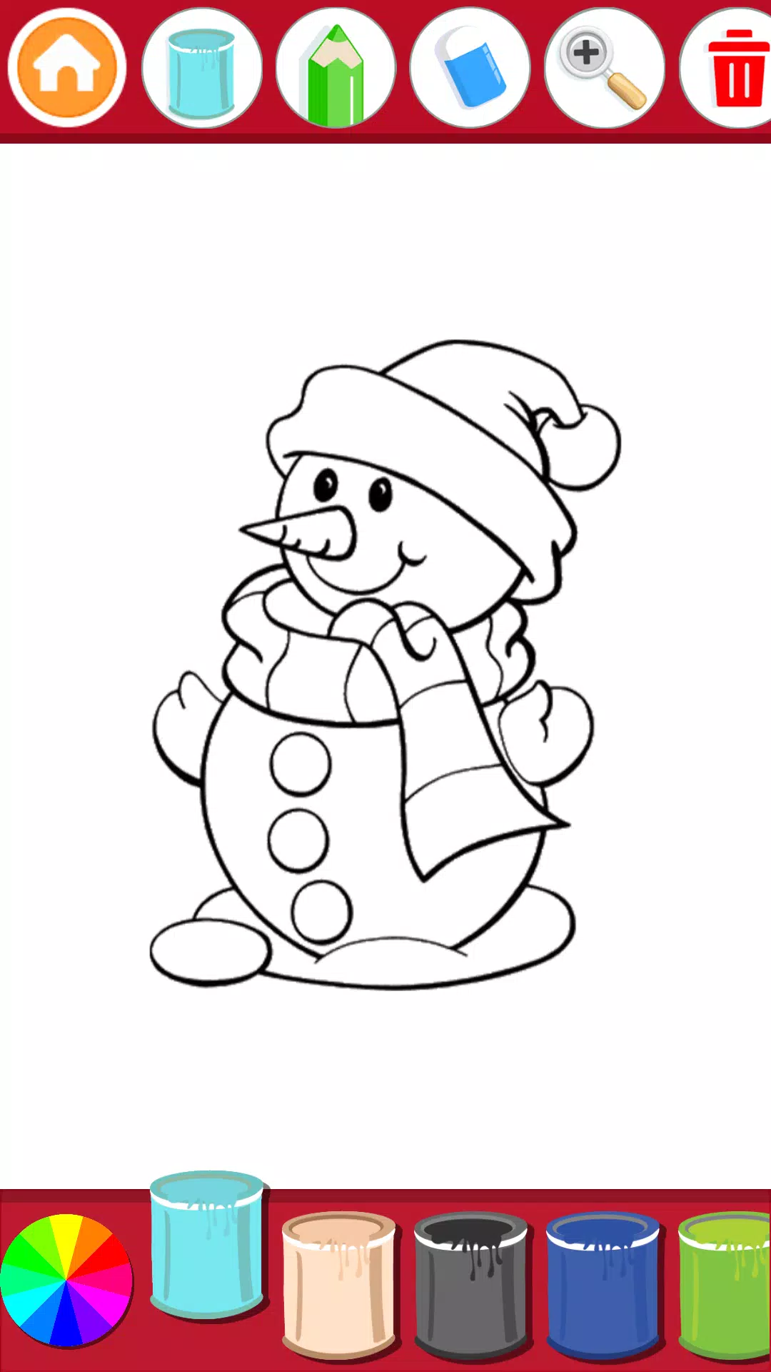 Christmas Coloring Book Скриншот 2