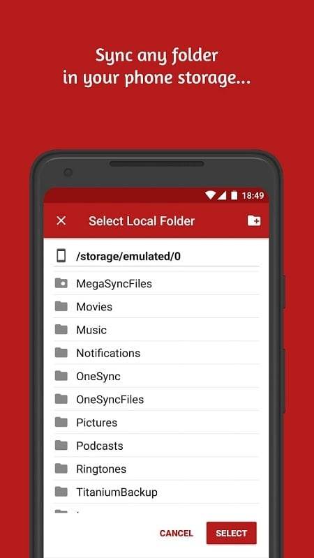 Autosync for MEGA - MegaSync Скриншот 4