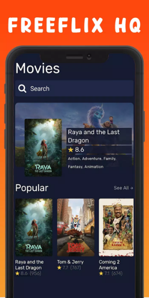 FreeFlix HQ Скриншот 1