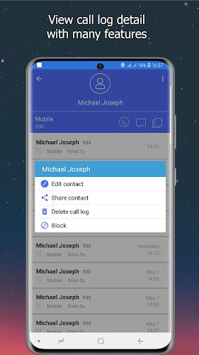 Phone Dialer - Contacts and Ca ภาพหน้าจอ 1