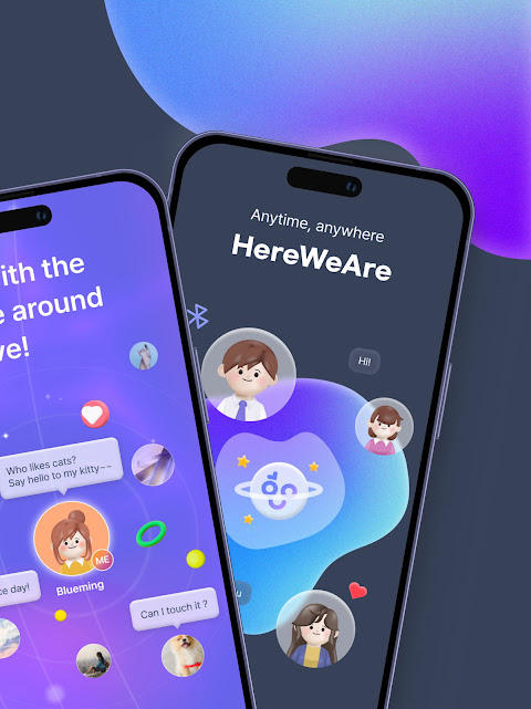 Here We Are - O2O community platform Скриншот 3