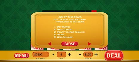 Jacks or Better - Video Poker ภาพหน้าจอ 4