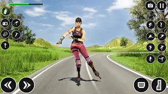 Roller Skating Games Скриншот 3