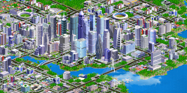 Designer City: building game MOD Captura de tela 1