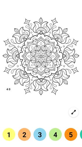 Coloring Book-lake colouring Скриншот 2