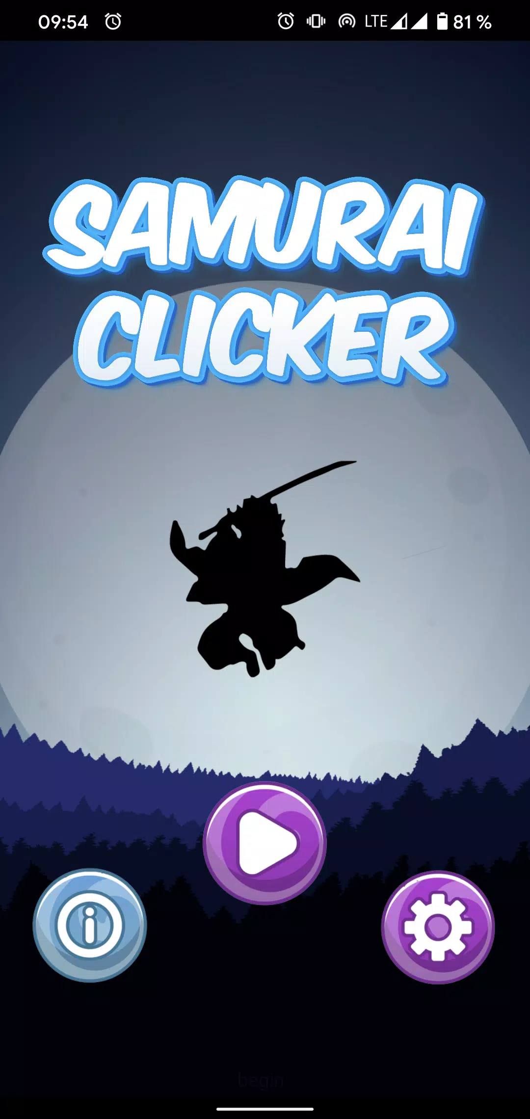 Samurai Clicker Capture d'écran 1