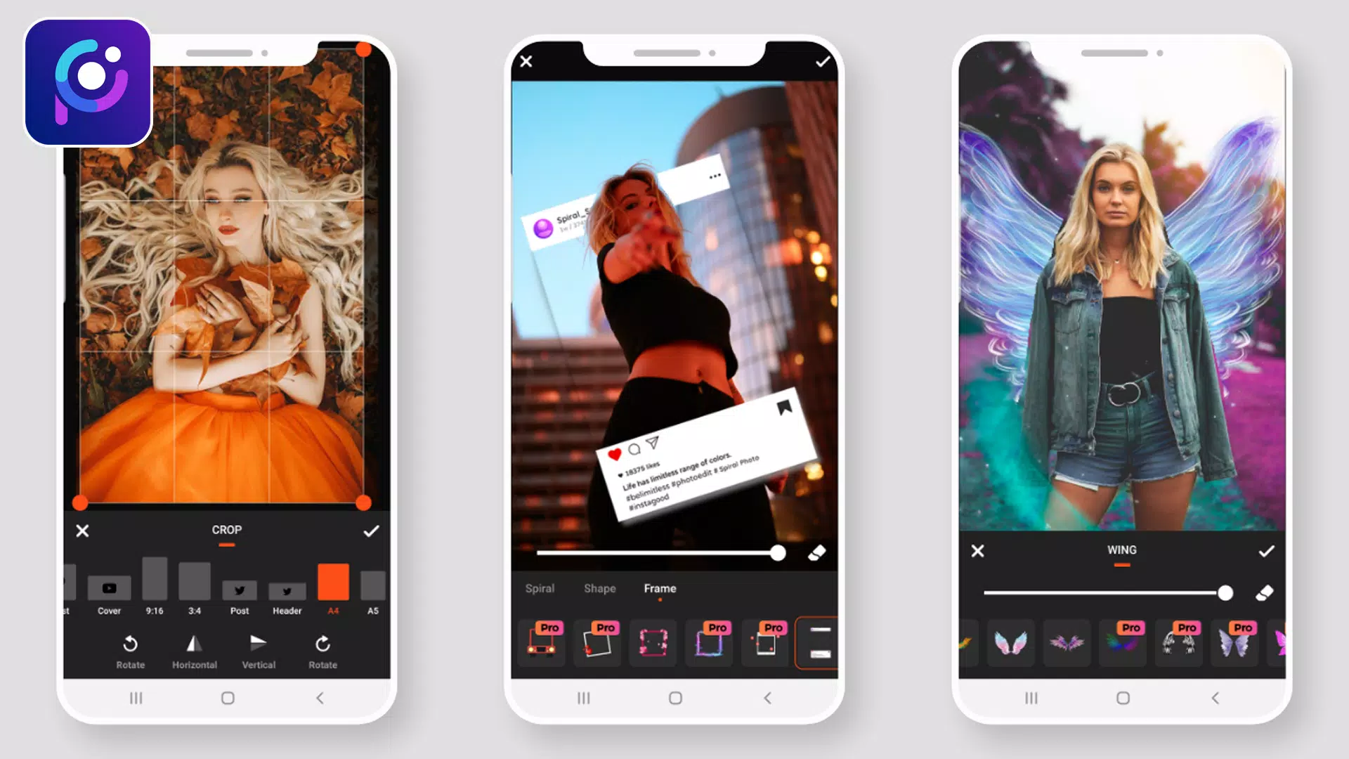 Photo Editor Pro: Pic Collage 应用截图第2张
