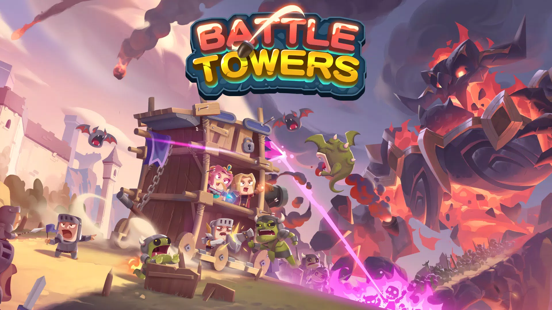 Battle Towers Schermafbeelding 1