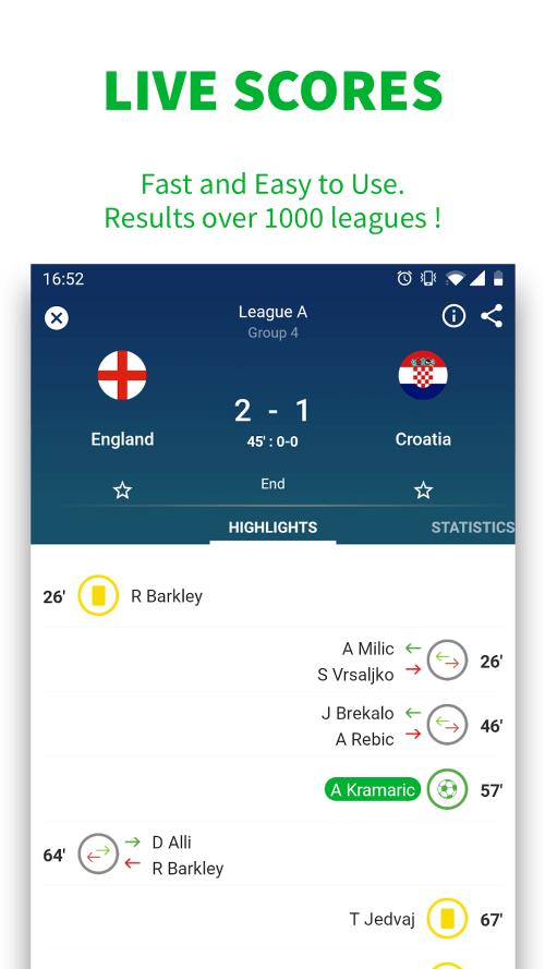 Skores Football Ảnh chụp màn hình 2