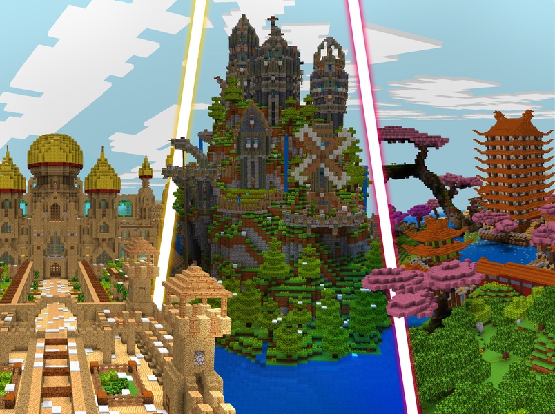 Schermata RealmCraft 3D Mine Block World 3