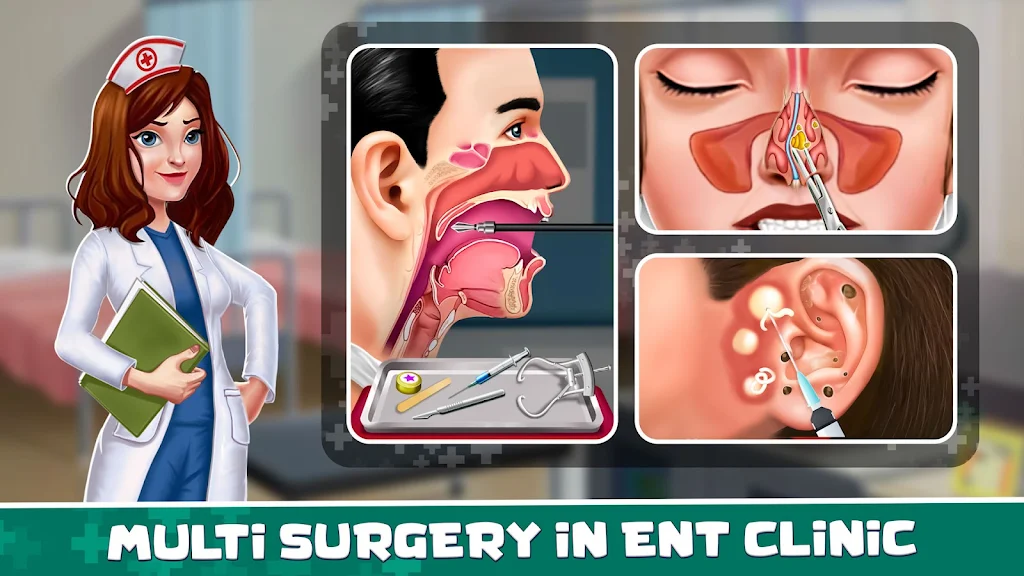 ENT Doctor Hospital Games Скриншот 3
