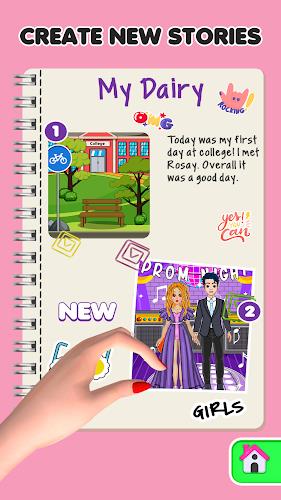 Fashion Paper Doll DIY Games应用截图第3张