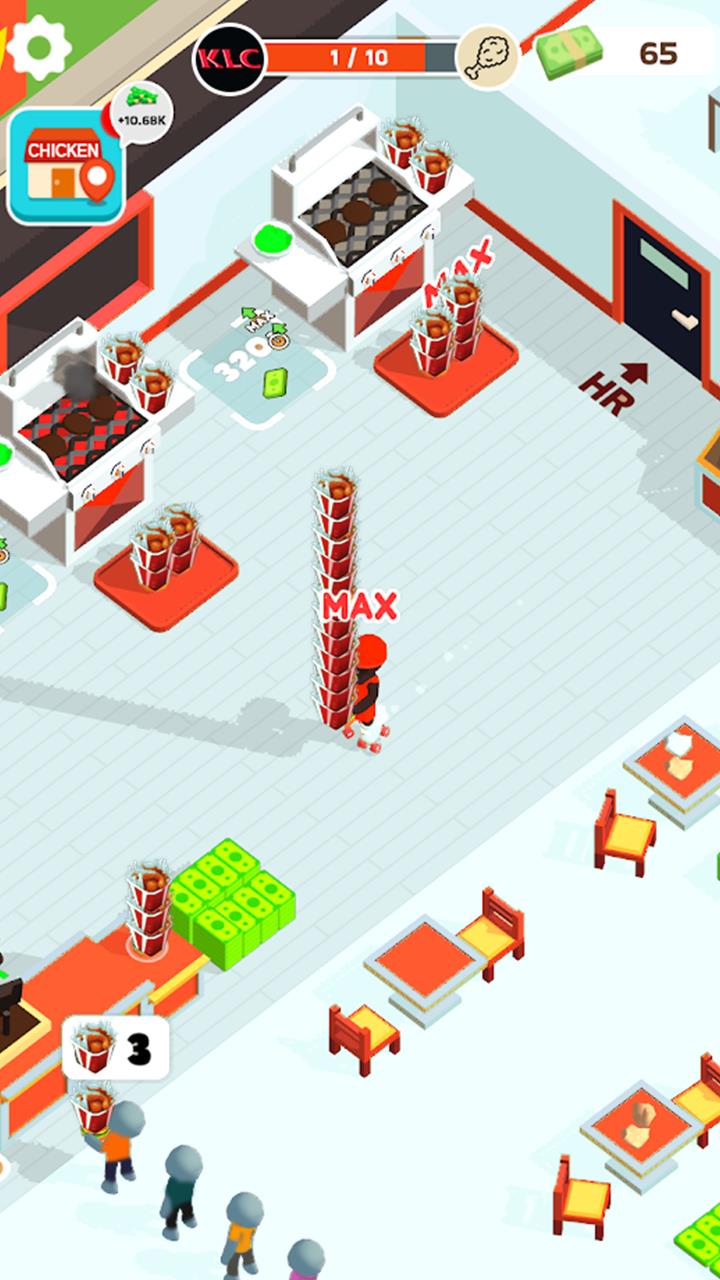 Idle Chicken- Restaurant Games Capture d'écran 2