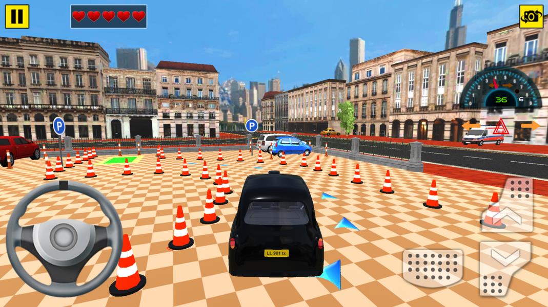 City Taxi Driving Sim 2020 Captura de pantalla 1