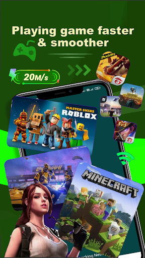 Gamers VPN: Low Ping Gaming ภาพหน้าจอ 1