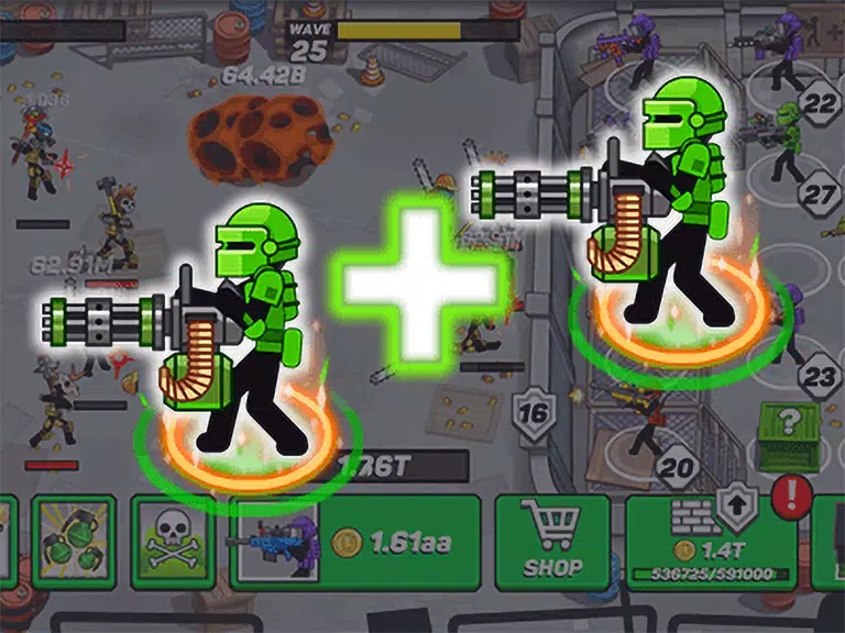 Stickman Defenders: Stick War Captura de pantalla 3