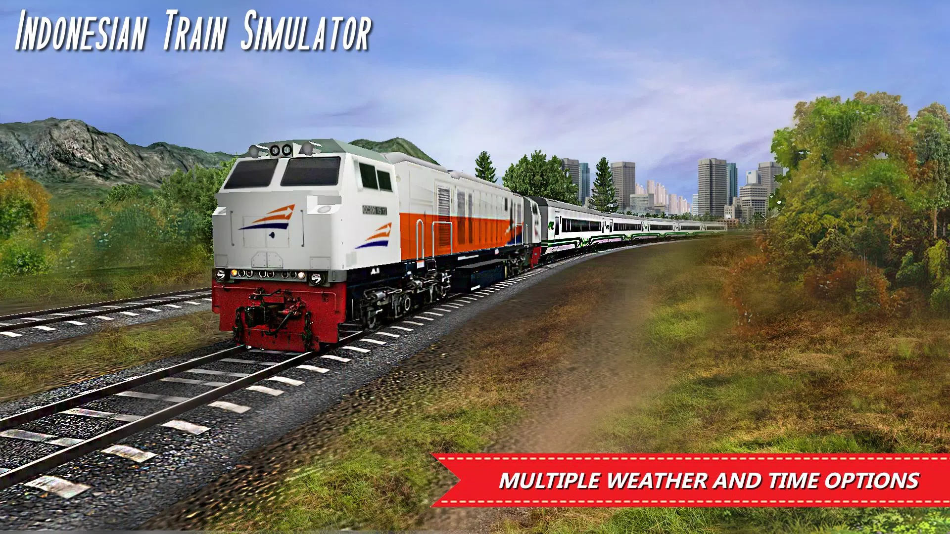 Indonesian Train Sim: Game Captura de pantalla 3