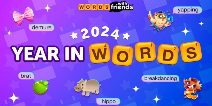 Words With Friends 2024년 순간 공개