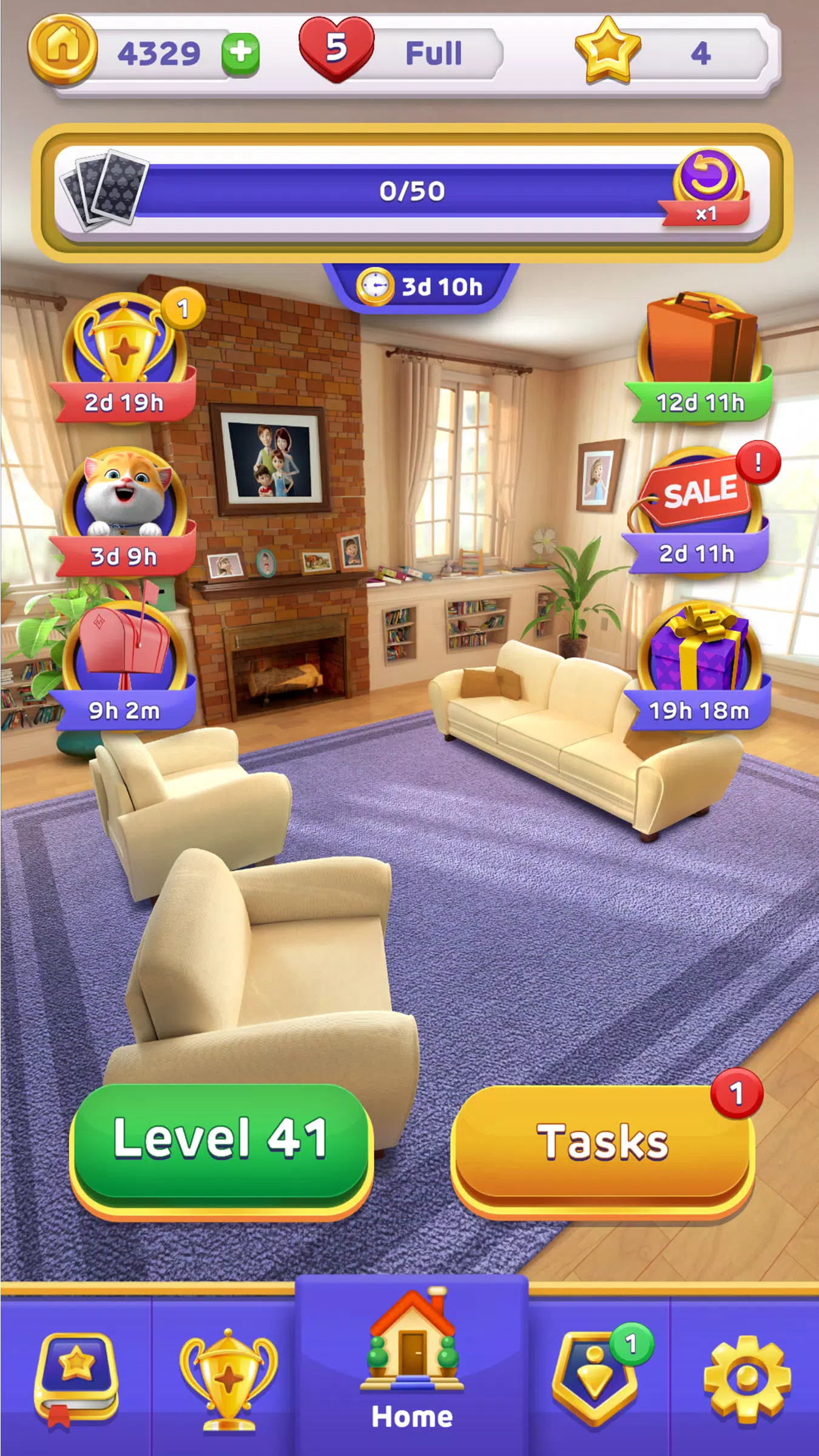 Home of Cards Скриншот 3