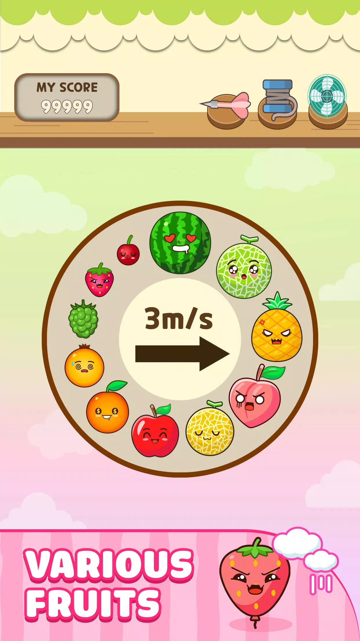 Melon Balloon: Fruit Merge应用截图第4张