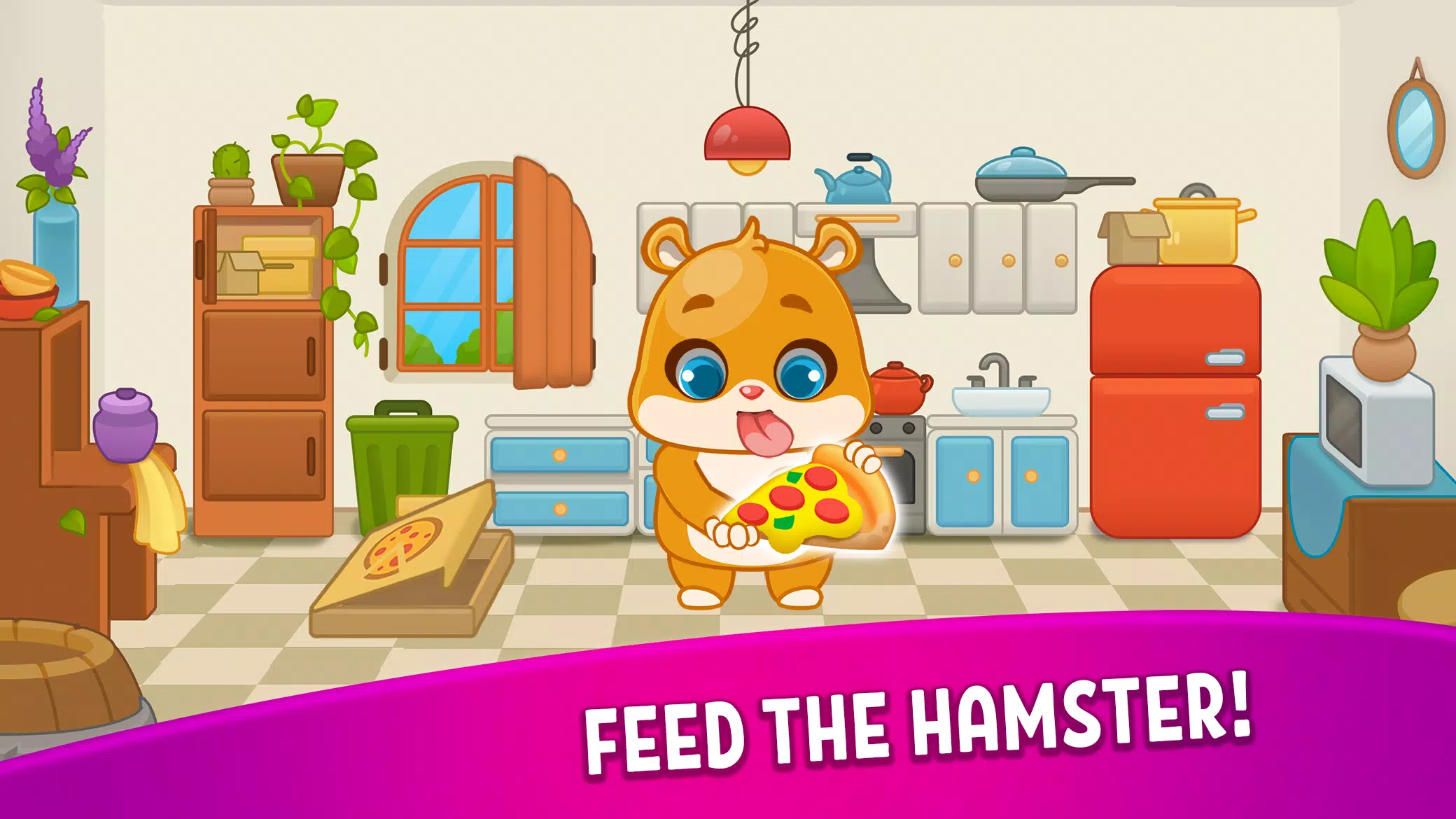 Hamster House: Kids Mini Games ဖန်သားပြင်ဓာတ်ပုံ 2