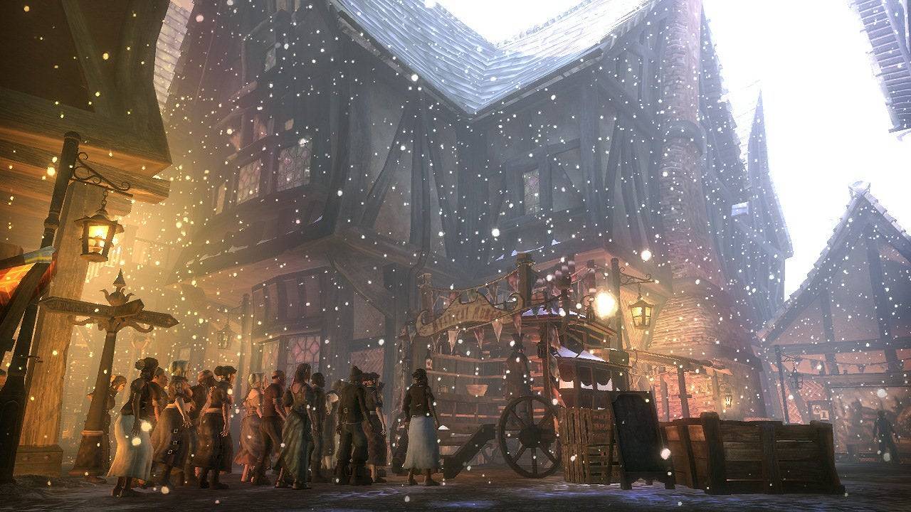 Fable 2 - Bowerstone Town Life Simulation