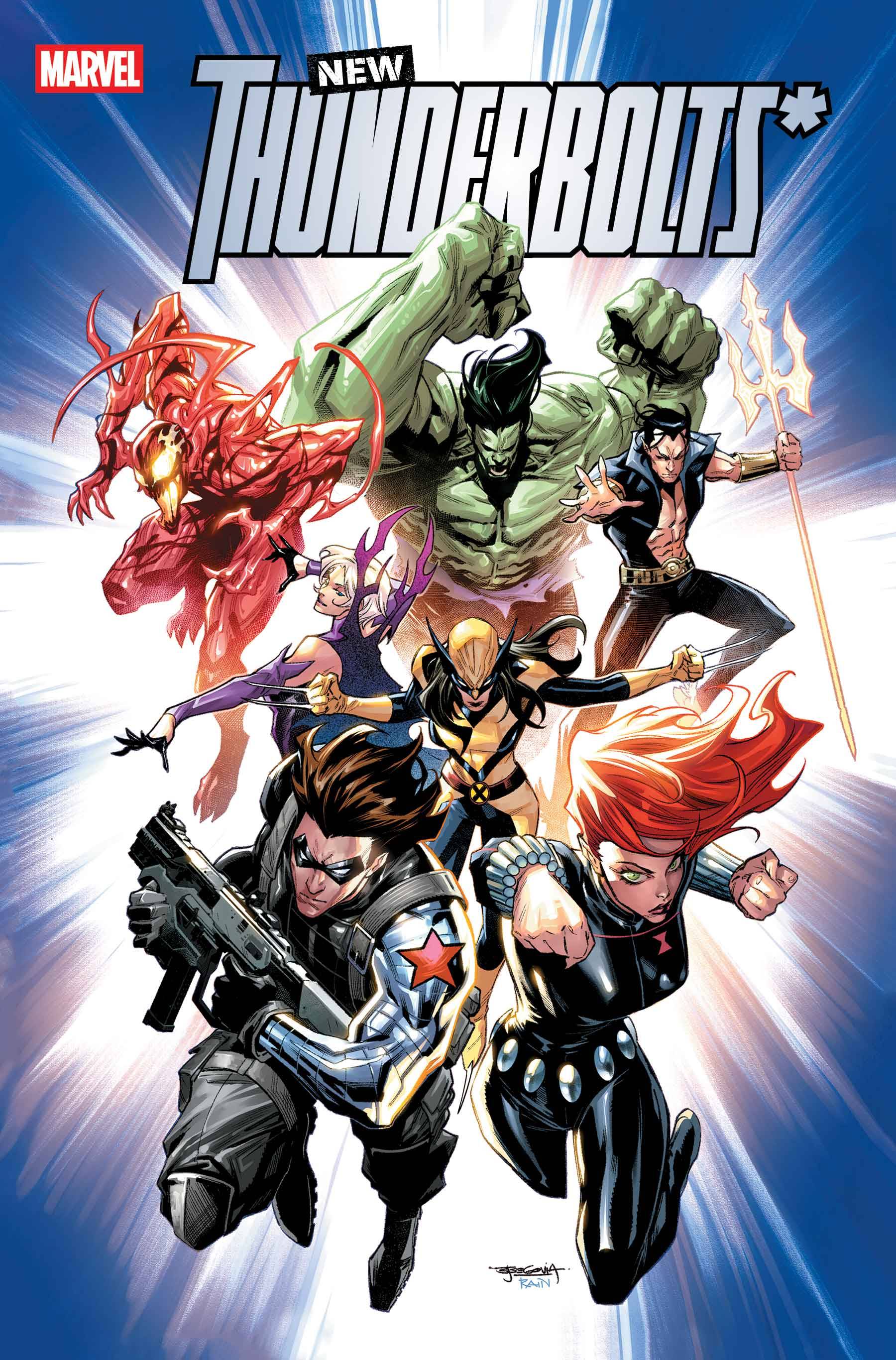 Thunderbolts အသစ် * # 1 Cover Art အနုပညာ Stephen Segovia