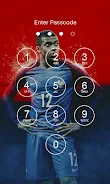 Kylian Mbappe Lock Screen Скриншот 4